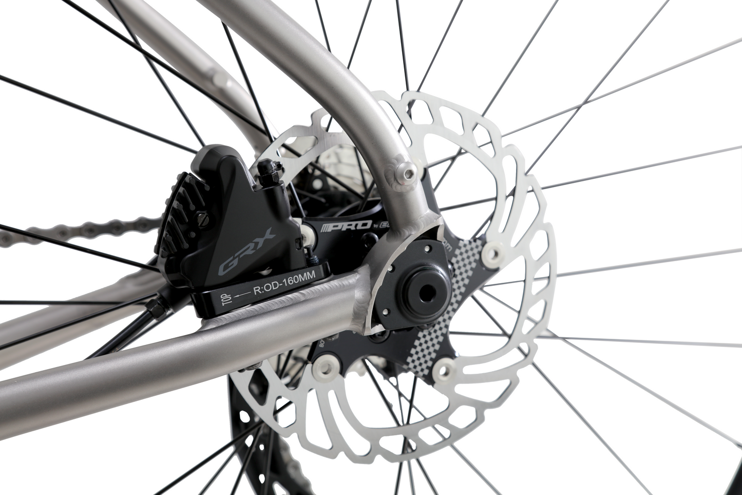 RINOS Titanium Gravel Bike Atlas 1 Shimano GRX400