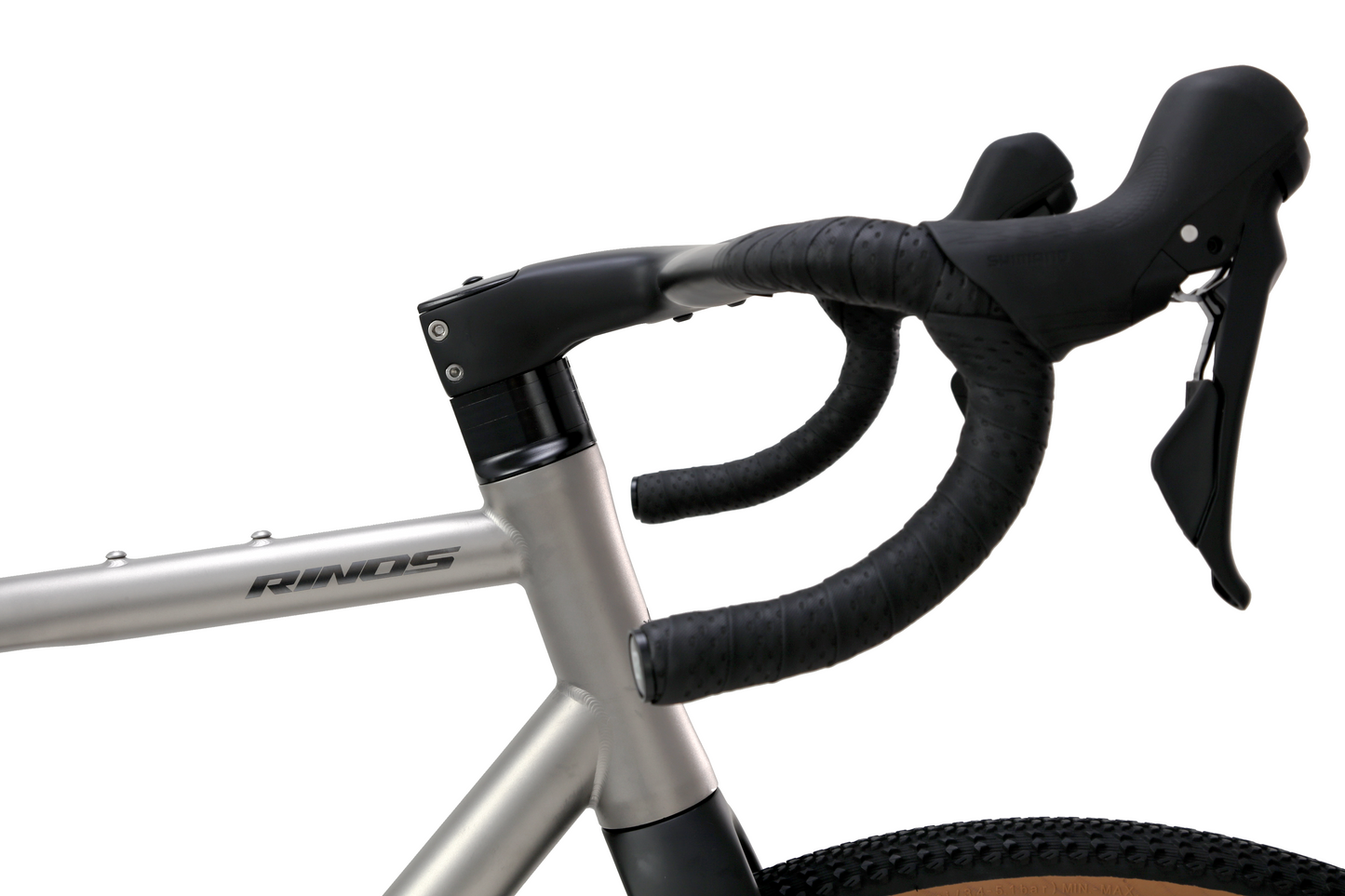 RINOS Titanium Gravel Bike Atlas 1 Shimano GRX400