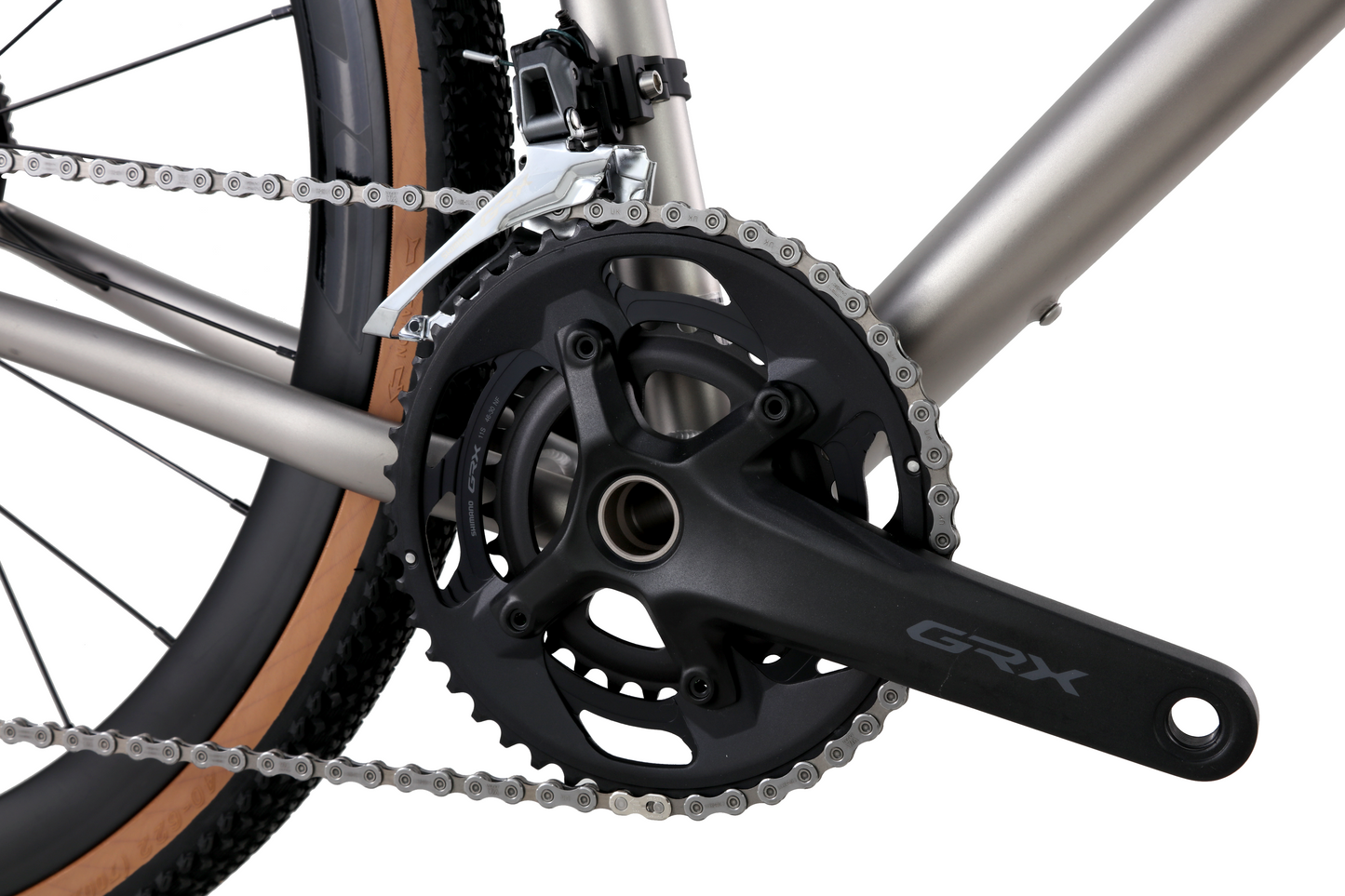RINOS Titanium Gravel Bike Atlas 1 Shimano GRX400
