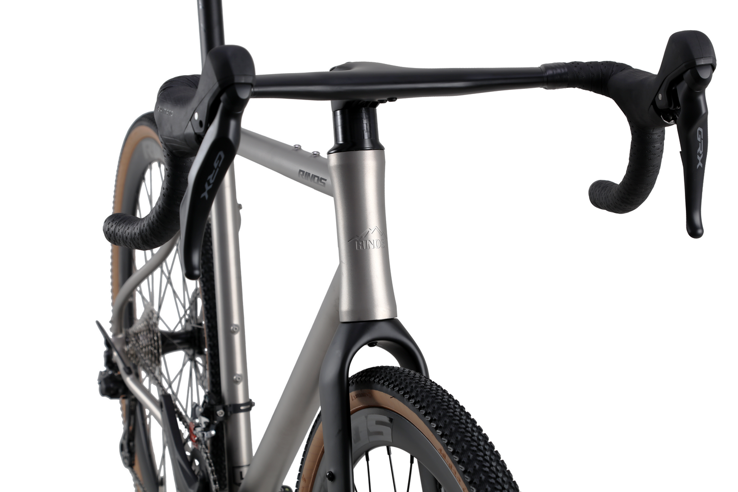 RINOS Titanium Gravel Bike Atlas 1 Shimano GRX400