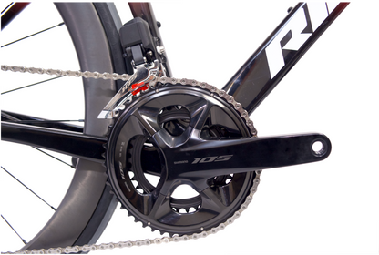 RINOS Карбоновий Шосейний Велосипед Odin 6.1 Shimano 105 Di2, 24 швидкості