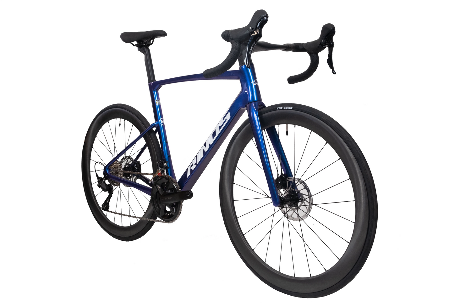 RINOS Carbon Road Bike Odin 4.1 Shimano 105 ST-R7120 24-Speed