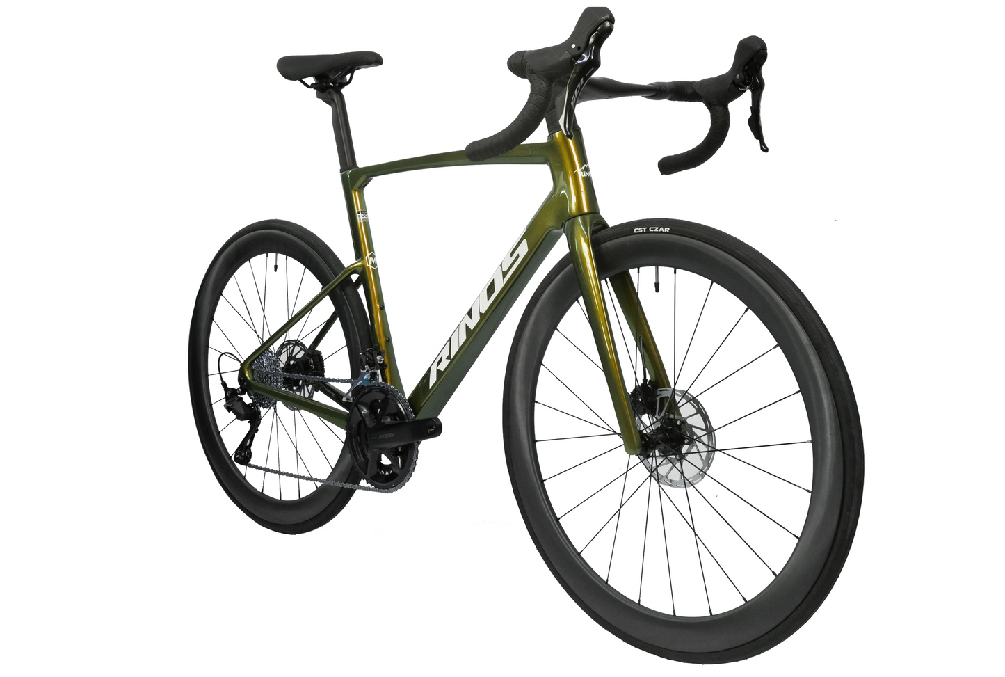 RINOS Carbon Road Bike Odin 4.1 Shimano 105 ST-R7120 24-Speed