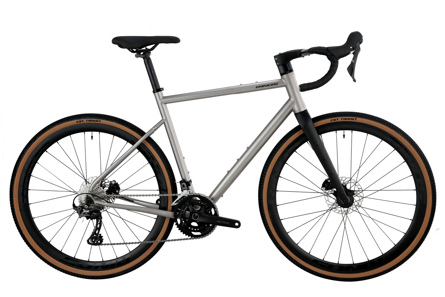 RINOS Titanium Gravel Bike Atlas 1 Shimano GRX400
