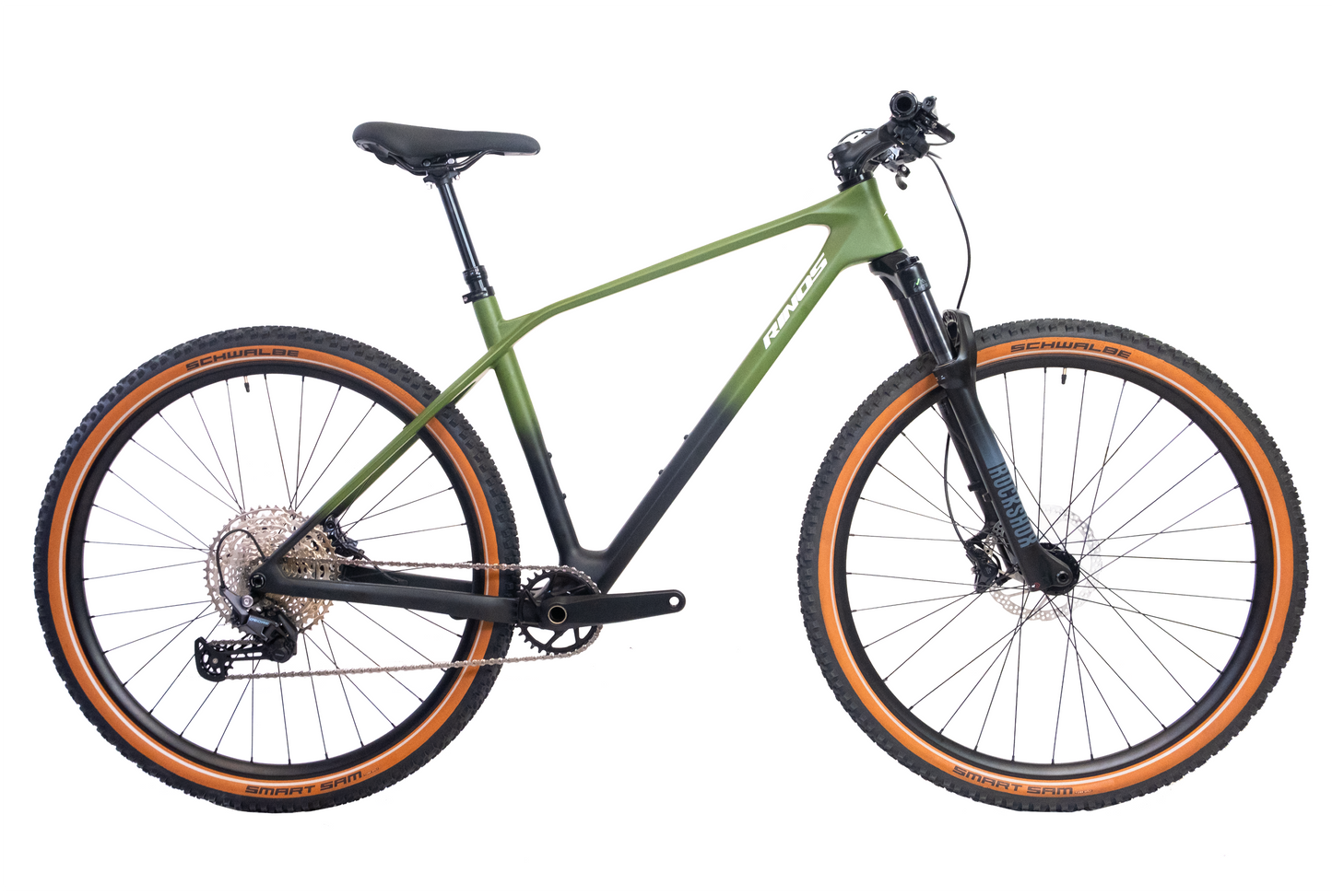 RINOS Gaia2X Carbon MTB Shimano Deore 12 speed Hardtail Rockshox