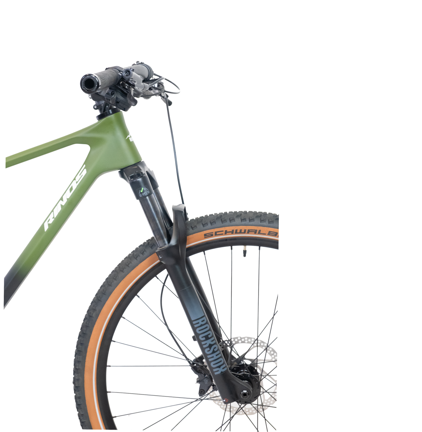 RINOS Gaia2X Carbon MTB Shimano Deore 12 speed Hardtail Rockshox
