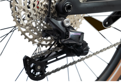 RINOS Gaia2X Carbon MTB Shimano Deore 12 speed Hardtail Rockshox