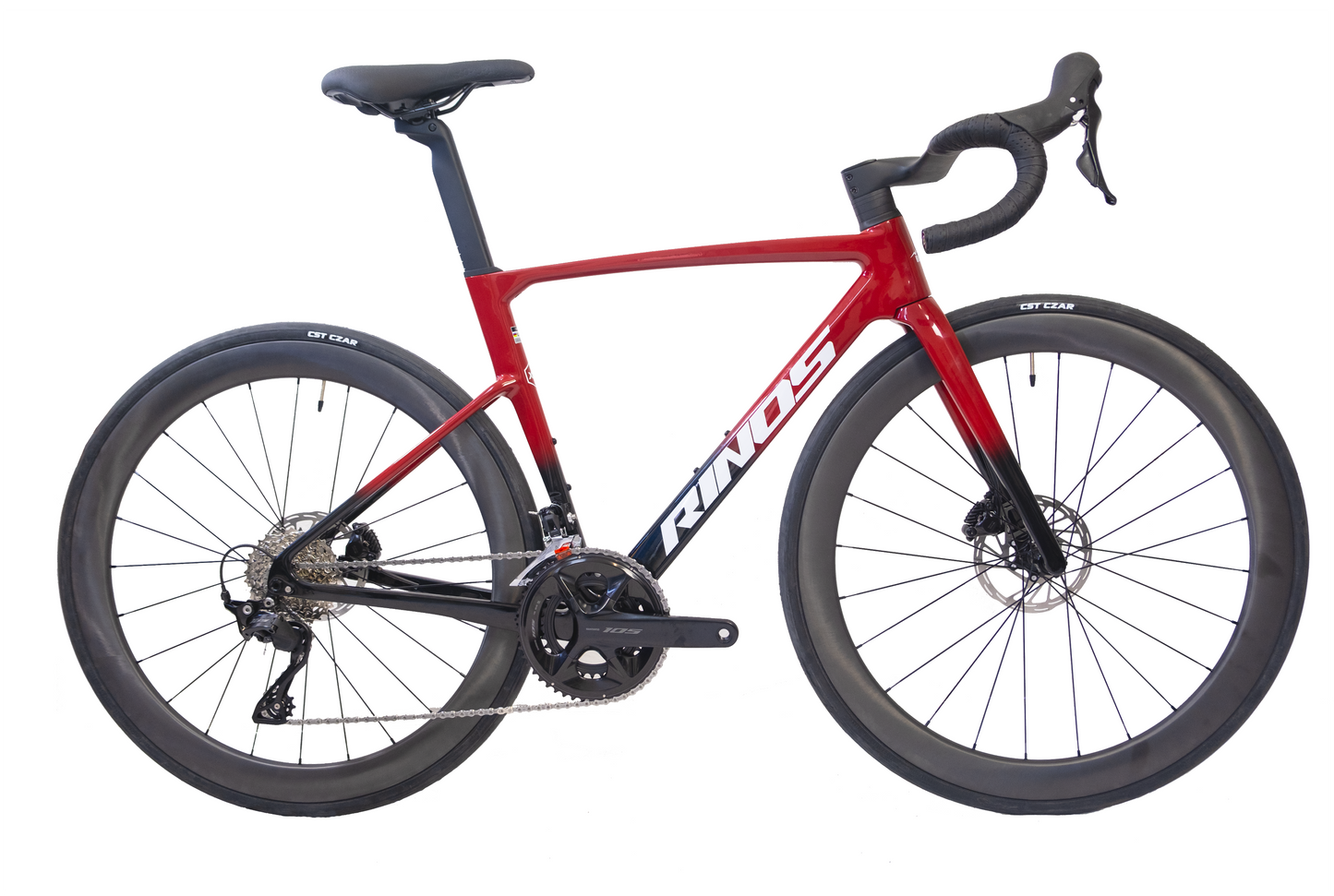 RINOS Carbon Road Bike Odin 4.1 Shimano 105 ST-R7120 24-Speed