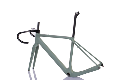 RINOS Frame set with fork seatpost handlebar carbon fiber T800