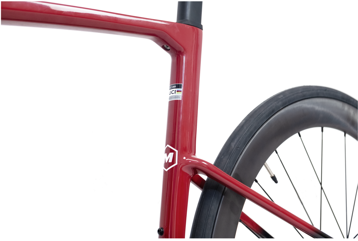 RINOS Carbon Road Bike Odin7.1 Shimano Ultegra Di2 Red XS with carbon wheels – 24 speeds