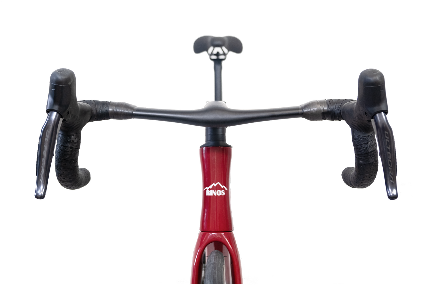 RINOS Carbon Road Bike Odin7.1 Shimano Ultegra Di2 Red XS with carbon wheels – 24 speeds