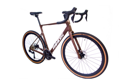 RINOS Carbon Gravel Bike Sandman8.0 Shimano 105 Di2 Coffee