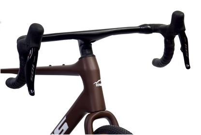 RINOS Carbon Gravel Bike Sandman8.0 Shimano 105 Di2 Coffee