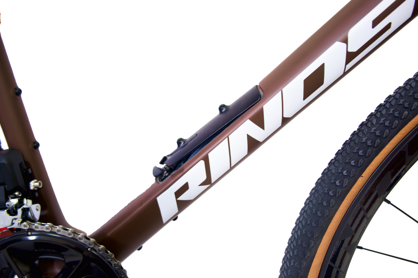 RINOS Carbon Gravel Bike Sandman8.0 Shimano 105 Di2 Coffee