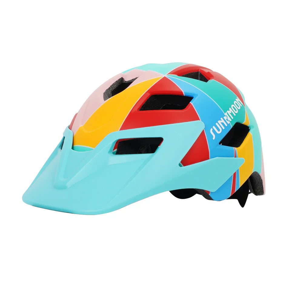Sunrimoon Children Kids Helmet Lightweight with LED light