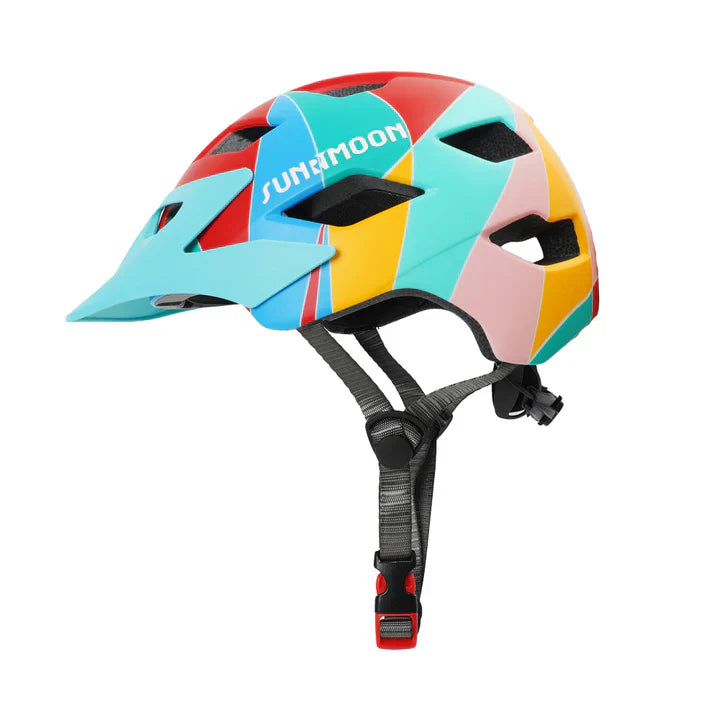 Sunrimoon Children Kids Helmet Lightweight with LED light