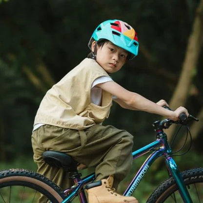 Sunrimoon Children Kids Helmet Lightweight with LED light